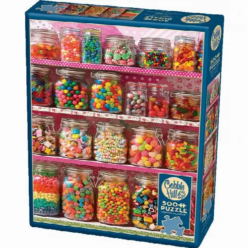 Candy Shelf - 500 Large Pieces | Jigsaw - Image 1