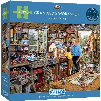 Grandad's Workshop - Large 500 Piece | Jigsaw