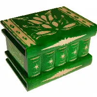 Romanian Puzzle Box - Medium Green