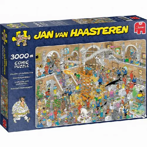 Jan van Haasteren Comic Puzzle - Gallery of Curiosities | Jigsaw - Image 1