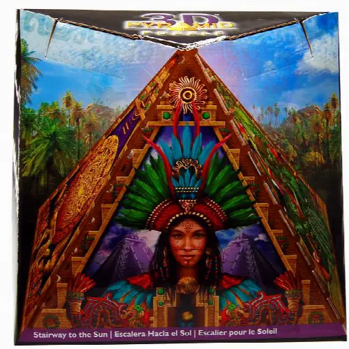 3D Pyramid Puzzle - Stairway to the Sun | Jigsaw - Image 1