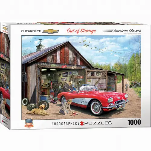 American Classics: Out Of Storage 1959 Corvette | Jigsaw - Image 1