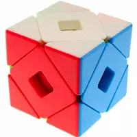 MFJS Meilong Double Skewb Cube - Stickerless