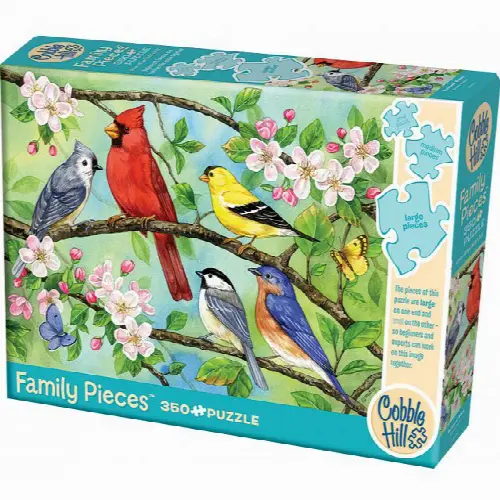 Bloomin' Birds - Family Pieces Puzzle | Jigsaw - Image 1