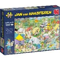 Jan van Haasteren Comic - Camping in the Forest (1000 Pieces) | Jigsaw