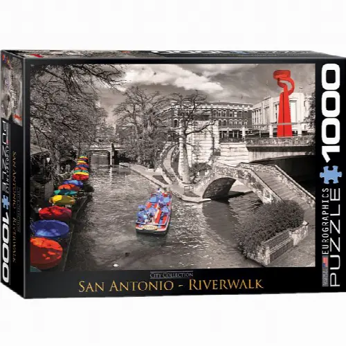 City Collection: San Antonio - Riverwalk | Jigsaw - Image 1