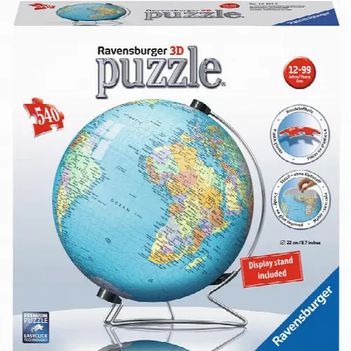 Ravensburger 3D Puzzle - The Earth | Jigsaw - Image 1