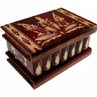 Romanian Puzzle Box - Large Red