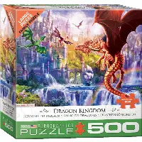 Dragon Kingdom - Large Piece Jigsaw Puzzle | Jigsaw