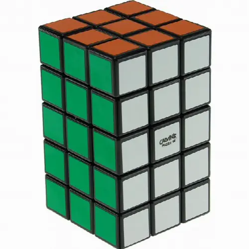 3x3x5 Cuboid with Aleh & Evgeniy logo - Black Body - Image 1