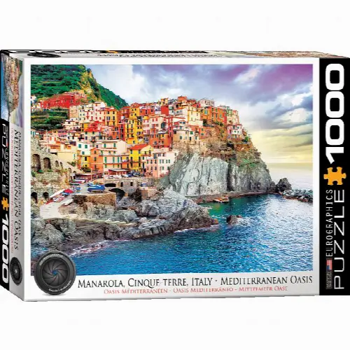 Mediterranean Oasis: Manarola, Cineque-Terre, Italy | Jigsaw - Image 1