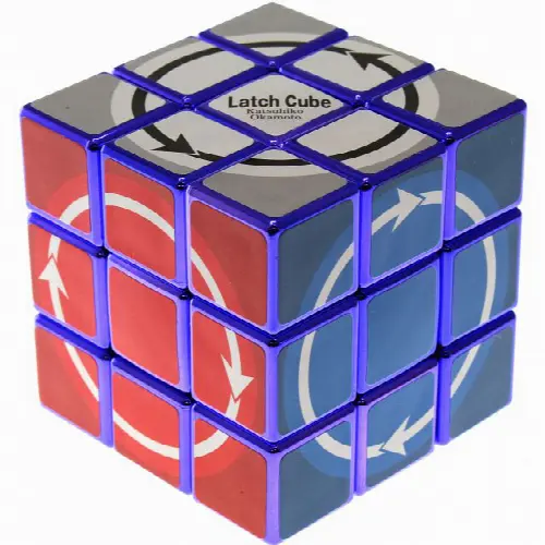Latch Cube - Metallized Purple Body - Image 1