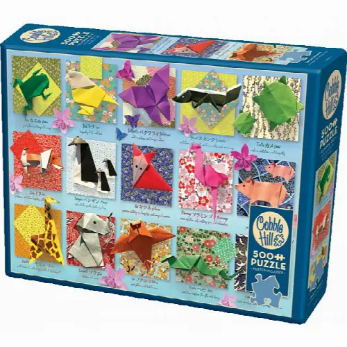 Origami Animals - Large Piece | Jigsaw - Image 1