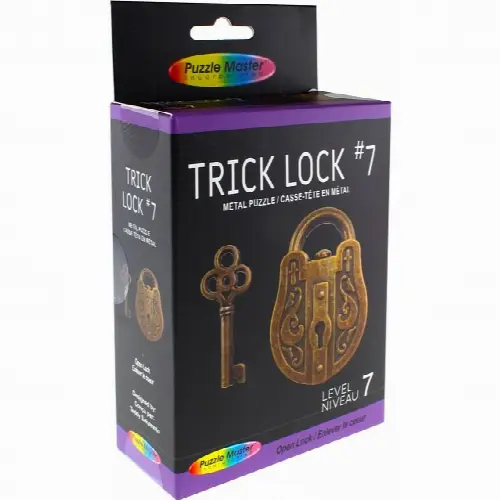 Trick Lock 7 - Metal Puzzle - Image 1