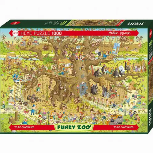 Funky Zoo: Monkey Habitat | Jigsaw - Image 1