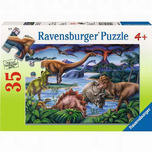 Dinosaur Playground | Jigsaw - Image 1