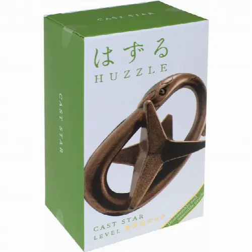 Hanayama Level 3 Cast Puzzle - Star - Image 1