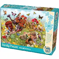 Garden Scene - Family Pieces Puzzle | Jigsaw