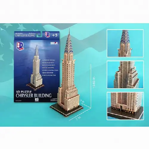 Chrysler Building - 3D Jigsaw Puzzle | Jigsaw - Image 1