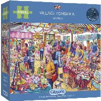 Village Tombola - 500 Large Pieces | Jigsaw