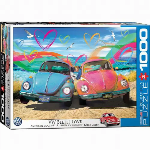 VW Beetle Love | Jigsaw - Image 1