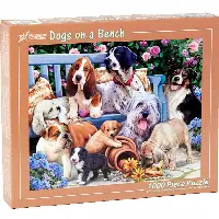 Dogs on a Bench | Jigsaw