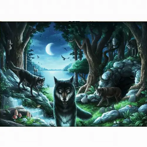 Escape Puzzle: The Curse of the Wolves | Jigsaw - Image 1