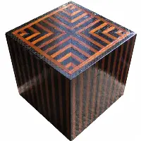 Silver City Luxe Kit - Wooden DIY Puzzle Box (Black/Brown