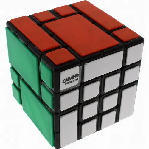 Evgeniy Bricks Cube 4 Bandaged 4x4x4 - Black Body - Image 1