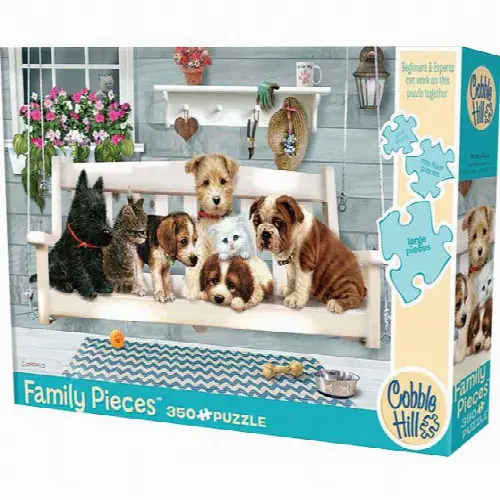 Porch Pals - Family Pieces Puzzle | Jigsaw - Image 1