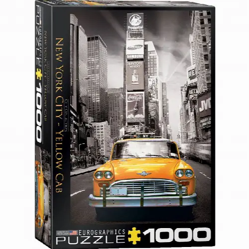 City Collection: New York City - Yellow Cab | Jigsaw - Image 1