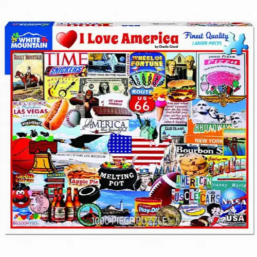 I Love America | Jigsaw - Image 1