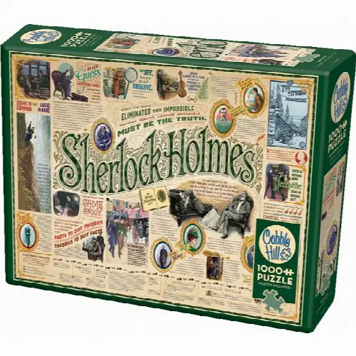 Sherlock Holmes Jigsaw Puzzle - 1000 Piece - Image 1