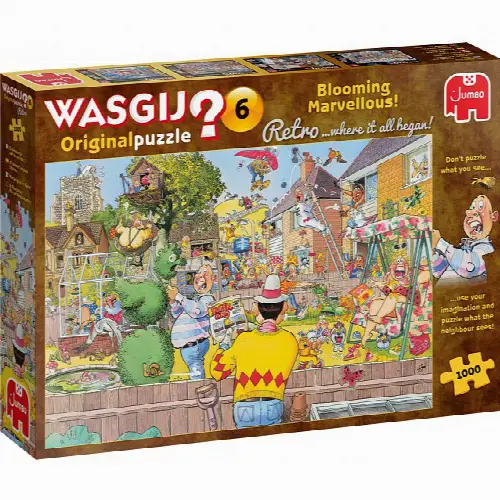 Wasgij Original Retro #6: Blooming Marvellous! | Jigsaw - Image 1