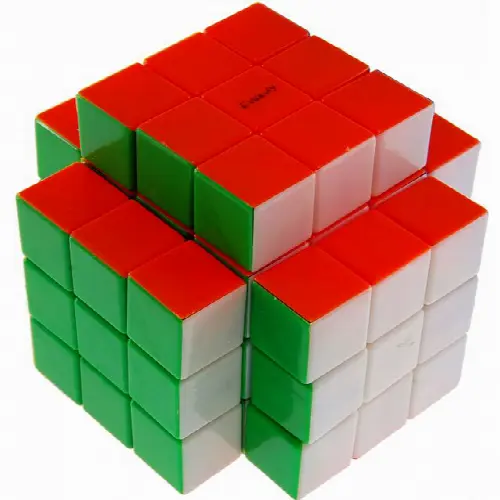 3x3x5 Temple-Cube with Evgeniy logo - Stickerless - Image 1