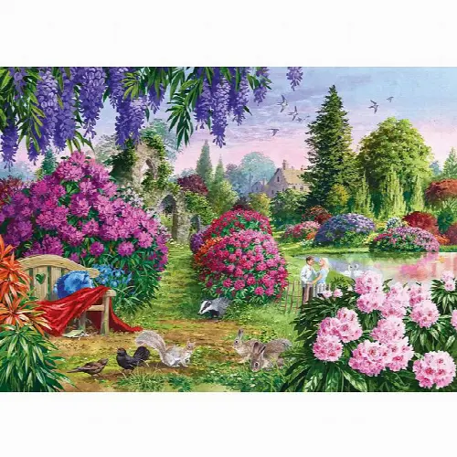 Flora & Fauna - 4 x 500 Piece Jigsaw Puzzles | Jigsaw - Image 1