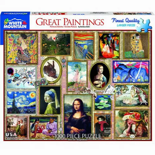 Great Paintings | Jigsaw - Image 1