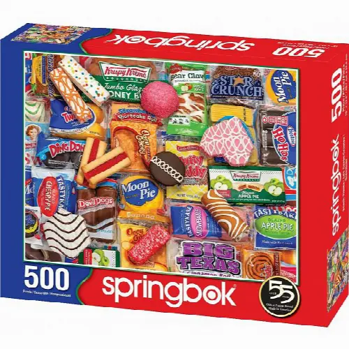 Snack Treats - 500 Piece Puzzle | Jigsaw - Image 1