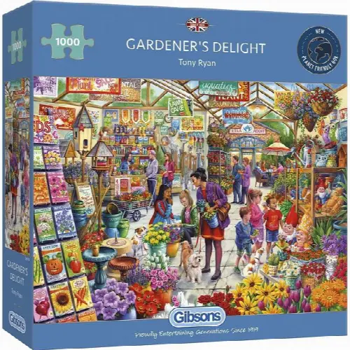 Gardener's Delight - 1000 Piece | Jigsaw - Image 1