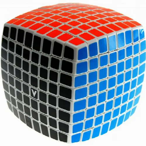 V-CUBE 8 Pillow (8x8x8): White - Image 1