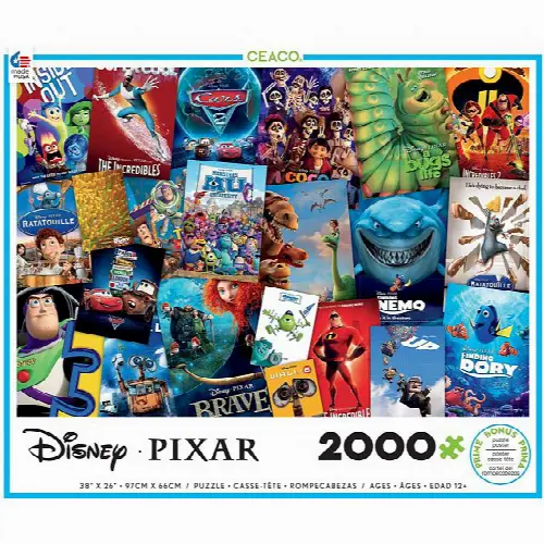 Disney/Pixar: Movie Posters | Jigsaw - Image 1