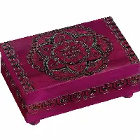 Floral Pattern Puzzle Box