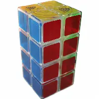 1688Cube 2x2x4 II Cuboid (center-shifted) - Ice Clear Body