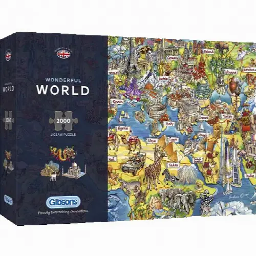 Wonderful World - 2000 Pieces | Jigsaw - Image 1