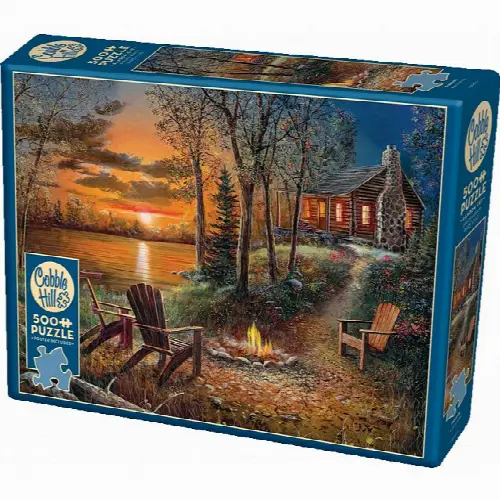 Fireside - Large Piece | Jigsaw - Image 1