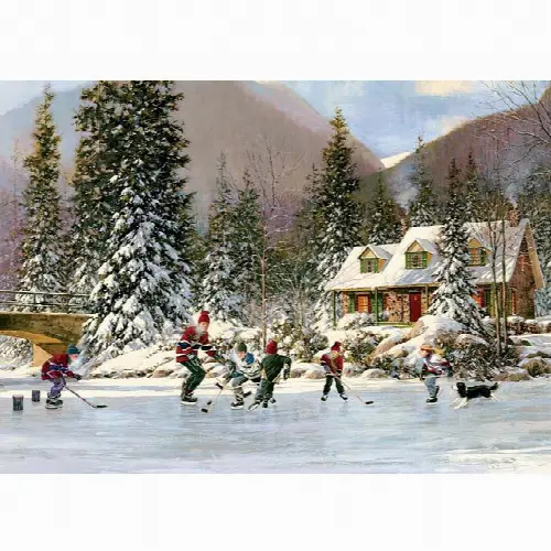 Hockey Pond - Tray Puzzle | Jigsaw - Image 1