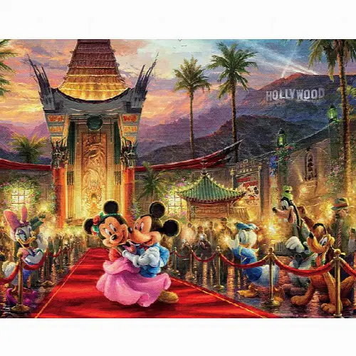 Thomas Kinkade: Disney 4 in 1 Jigsaw Puzzle Collection #7 | Jigsaw - Image 1