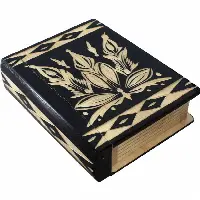 Romanian Secret Book Box - Black