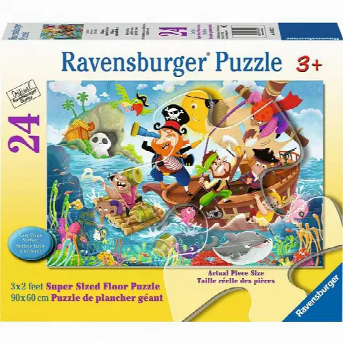 Land Ahoy! - Super Sized Floor Puzzle | Jigsaw - Image 1