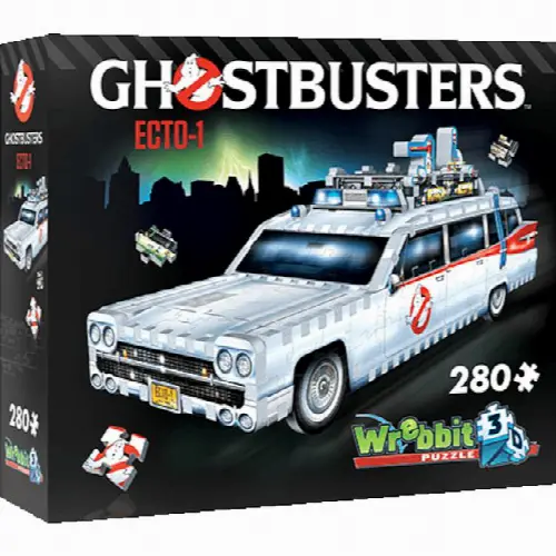 Ghostbusters Ecto-1 - Wrebbit 3D Jigsaw Puzzle | Jigsaw - Image 1